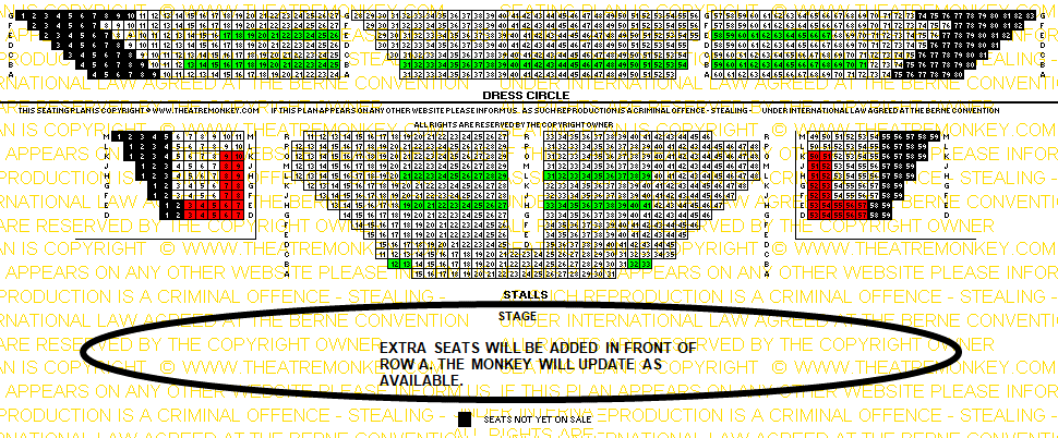 Olivier theatre value seating plan